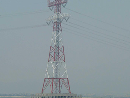 蚌山电力铁塔案例